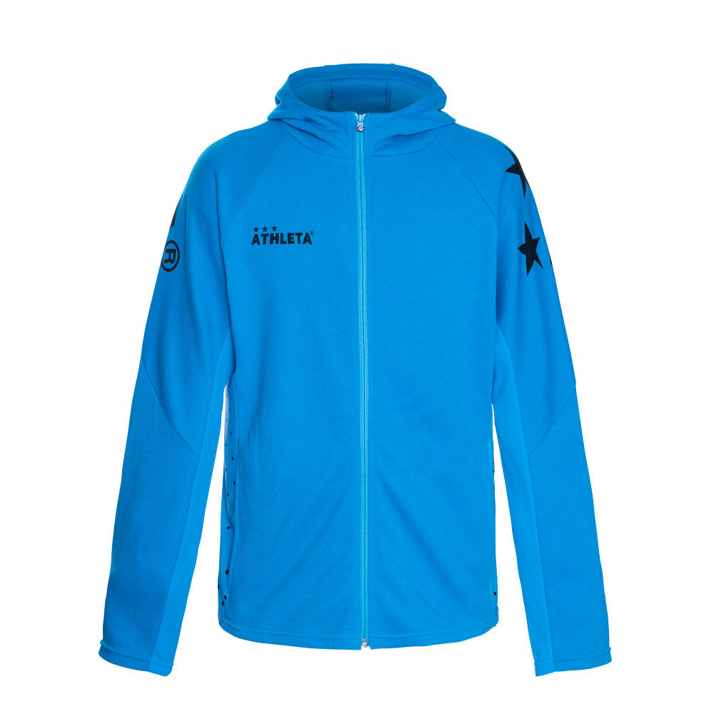 Light Sweat Zip Hoodie Soccer Training Wear