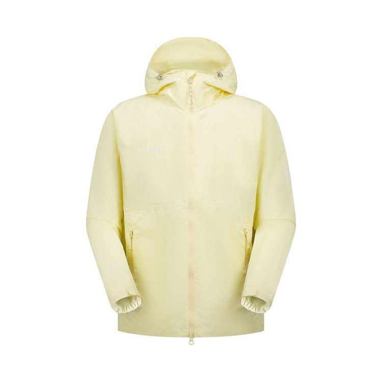 ハイキング ウィンドブレーカー フーデッド ジャケット アウトドア 登山 トレッキング