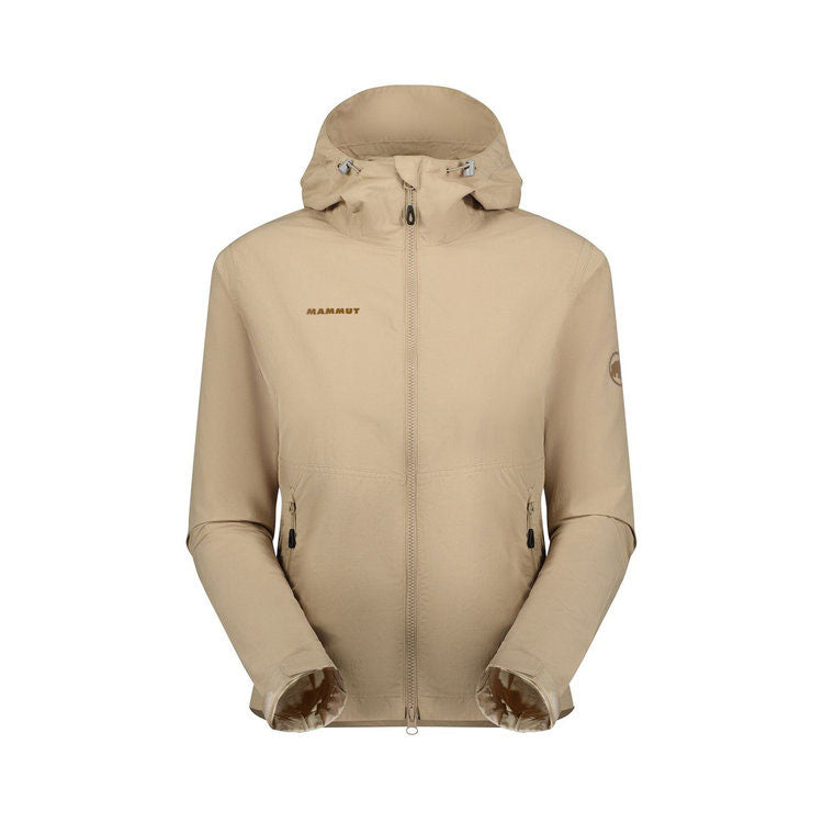 ハイキング ウィンドブレーカー フーデッド ジャケット アジアンフィット レディース 登山