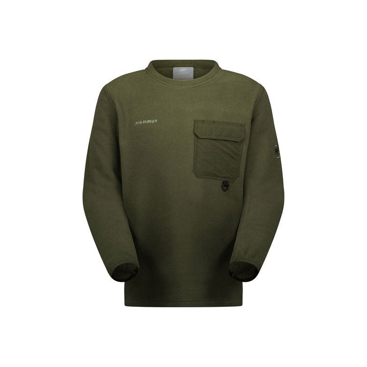 ムーンストーン ハイブリッド ミッドレイヤー クルーネック フリース 長袖 アウトドア