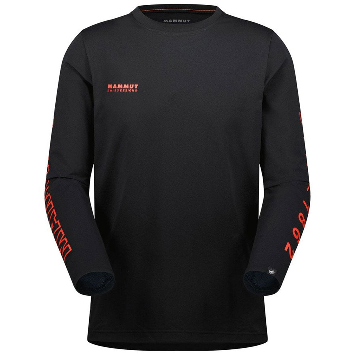 QD ロゴ プリント ロングスリーブ Tシャツ AFメンズ アウトドア トップス ロンT