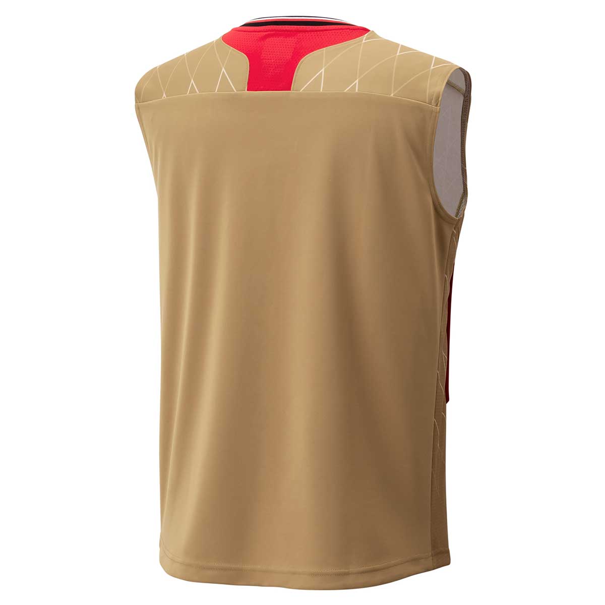 テニス・バドミントンウェア メンズゲームシャツ(ノースリーブ)