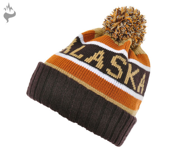 ジュニア キッズ ボンボン付きニットキャップ ニット帽