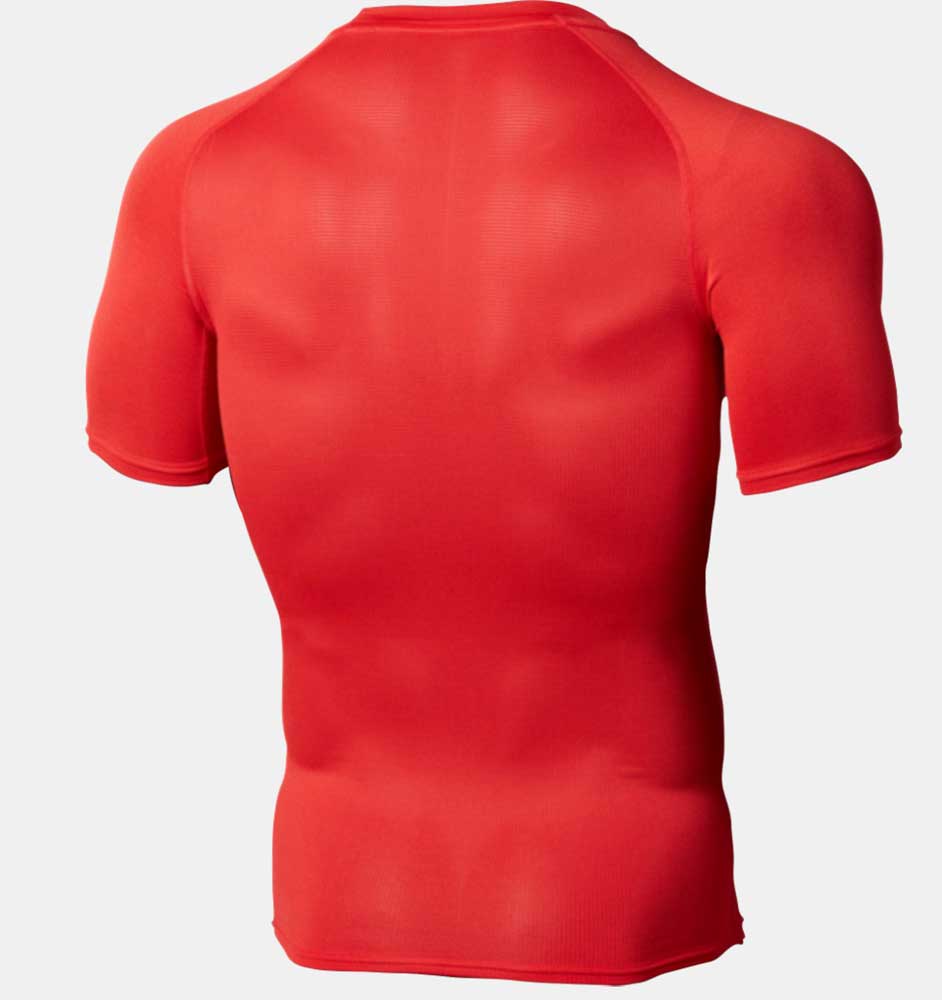 UA HG ARMOUR COMP SS CREW PK ショートスリーブ ベースボール