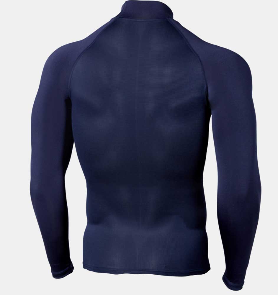 UA HG ARMOUR COMP LS MOCK PK メンズ インナー ロングスリーブ