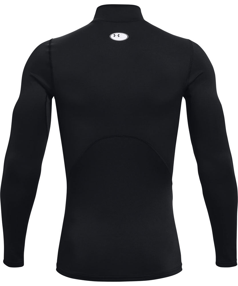 メンズ UAコールドギアアーマー コンプレッション モックシャツ スポーツインナーウェア
