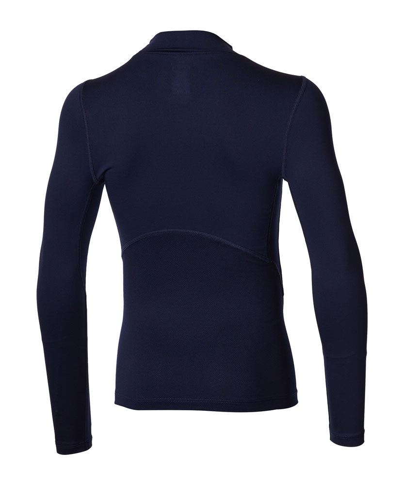 UAコールドギアアーマー コンプレッション ロングスリーブ モックシャツ