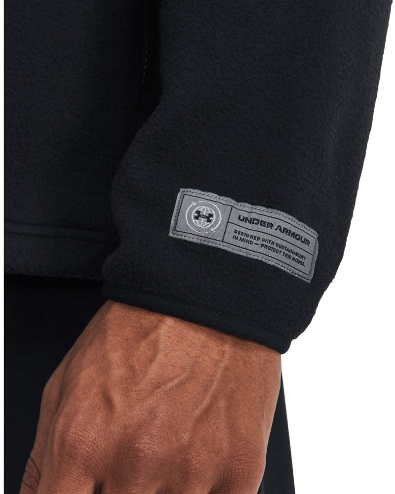 メンズ UAマイクロフリース マックス フルジップ ジャケット アウター