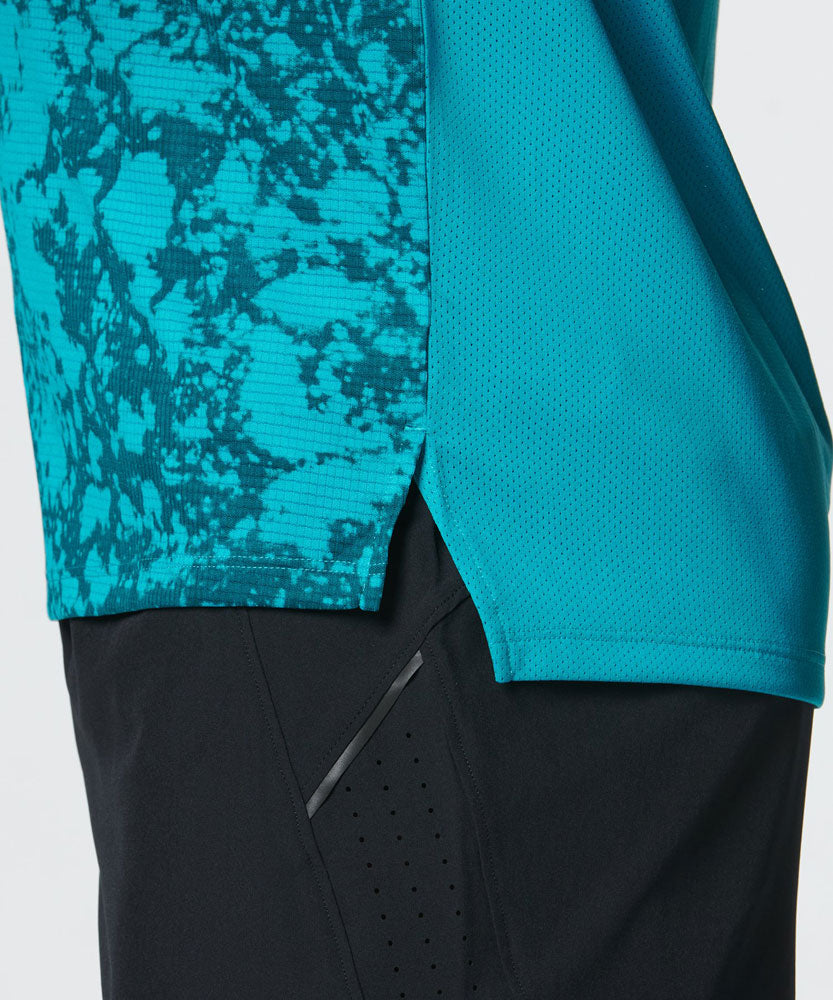 メンズ UAスピードストライド プリントTシャツ 半袖 トップス