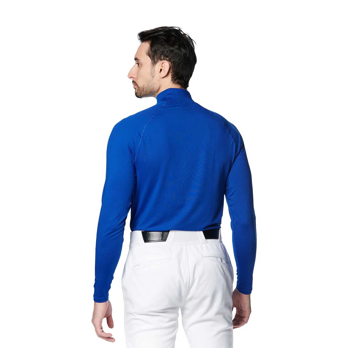 UA HeatGear Long Sleeve Mock Neck Shirt Men's Undershirt Baseball