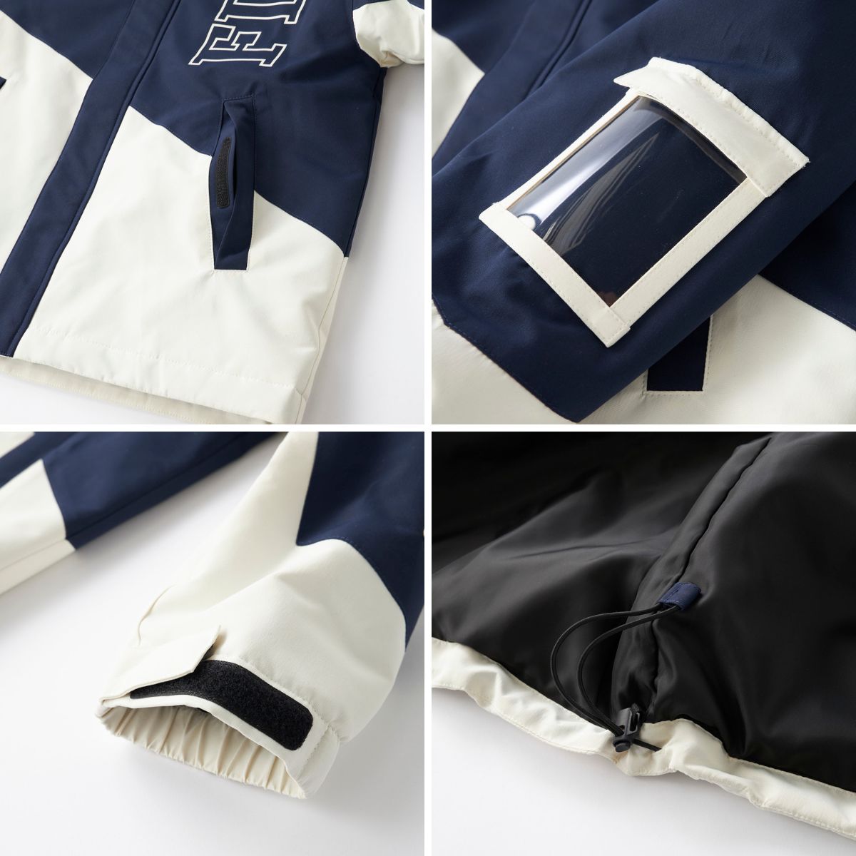 ジュニア キッズ スキーウェア スノーウェア 上下セット セットアップ 子供用 スキー