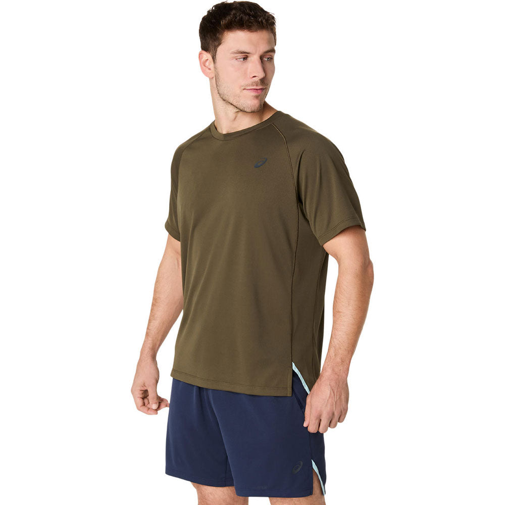 ACTIBREEZE パネルジャカードシャツ