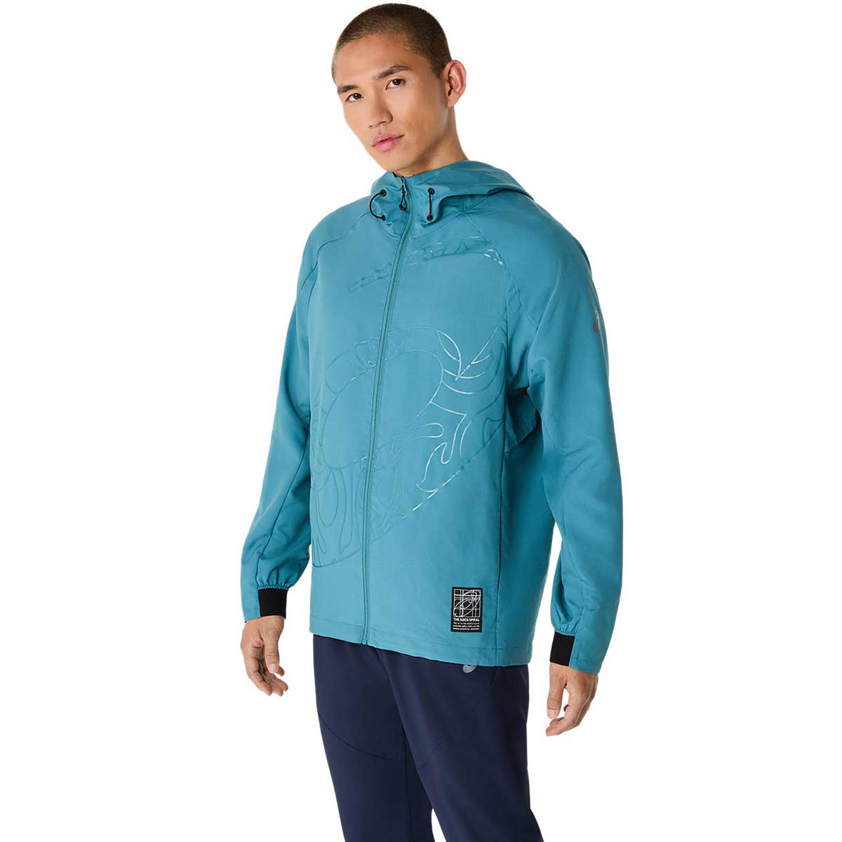 トレーニングジャケット クールアクティモーションクロスフーディージャケット メンズ