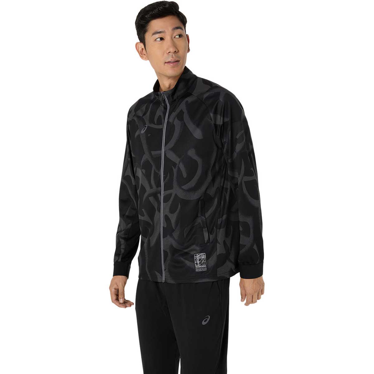 Training;トレーニングジャケット ドライグラフィックストレッチニットジャケット