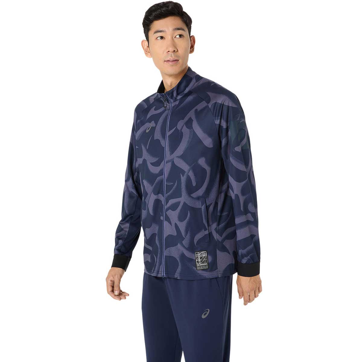 Training;トレーニングジャケット ドライグラフィックストレッチニットジャケット