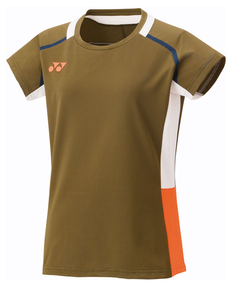 ウィメンズゲームシャツ レディース バドミントン 半袖シャツ トップス