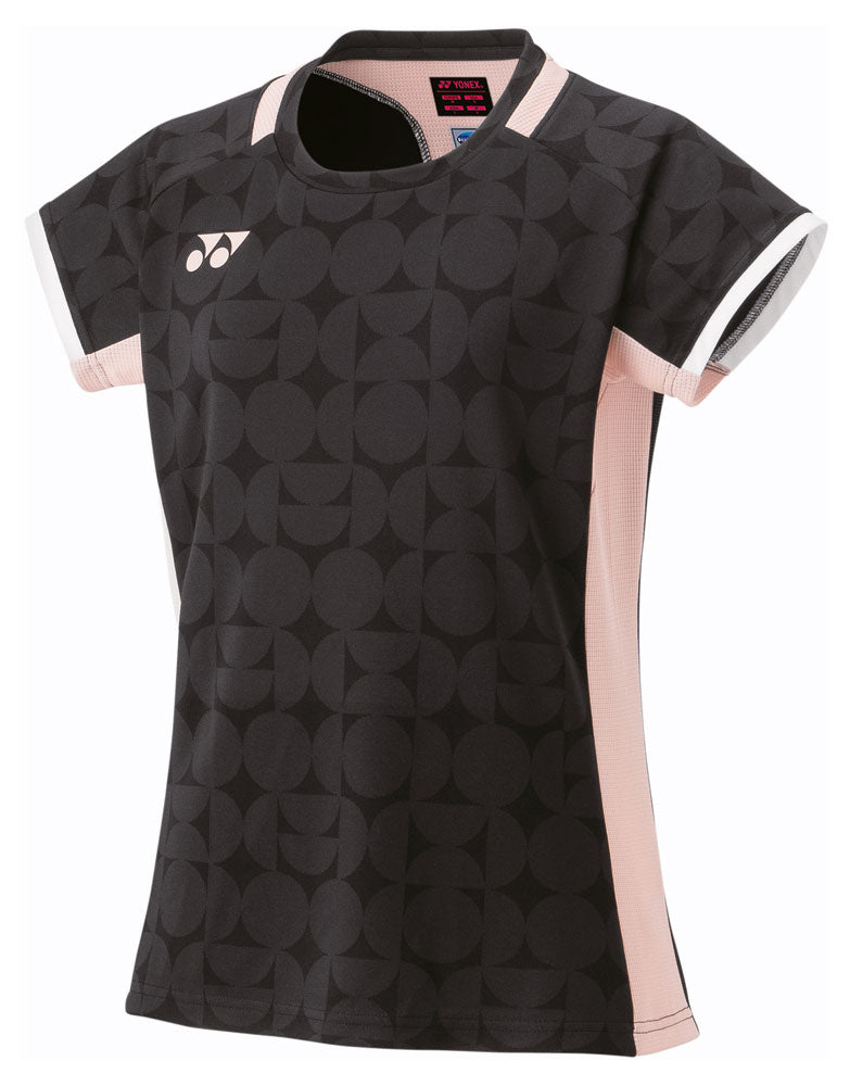 ウィメンズゲームシャツ レディース バドミントン 半袖シャツ トップス