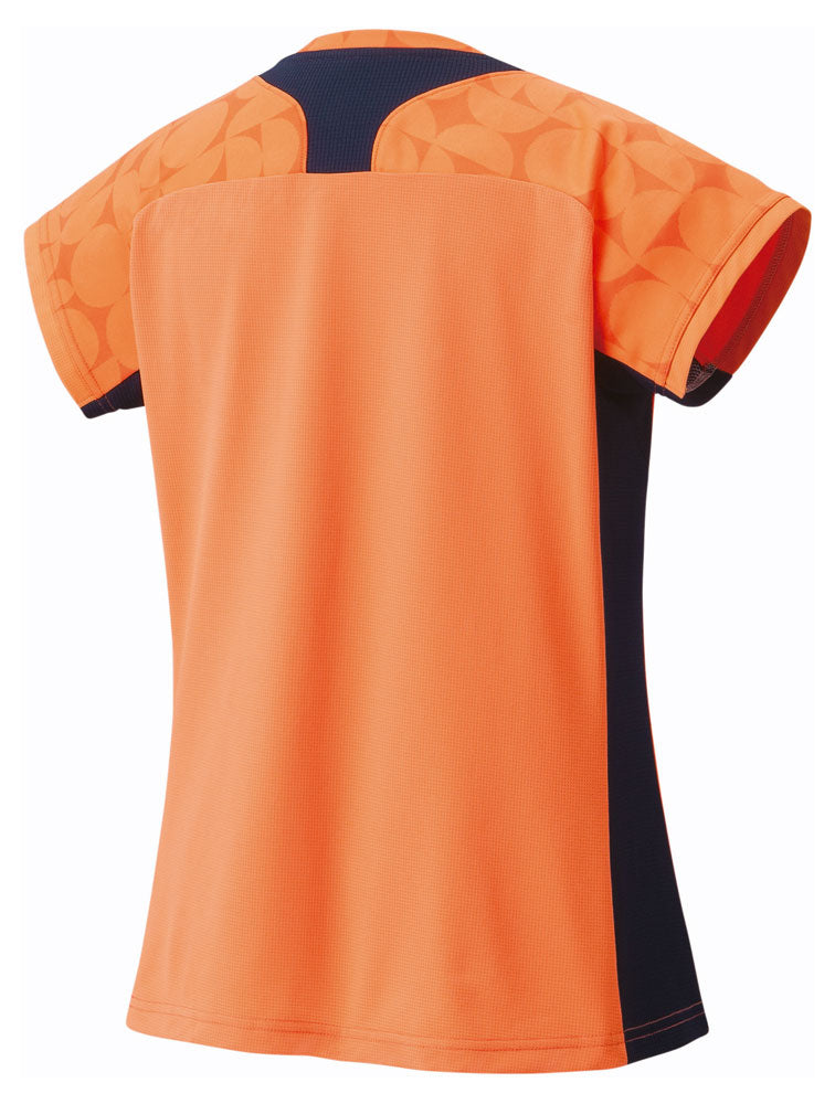 ウィメンズゲームシャツ レディース バドミントン 半袖シャツ トップス