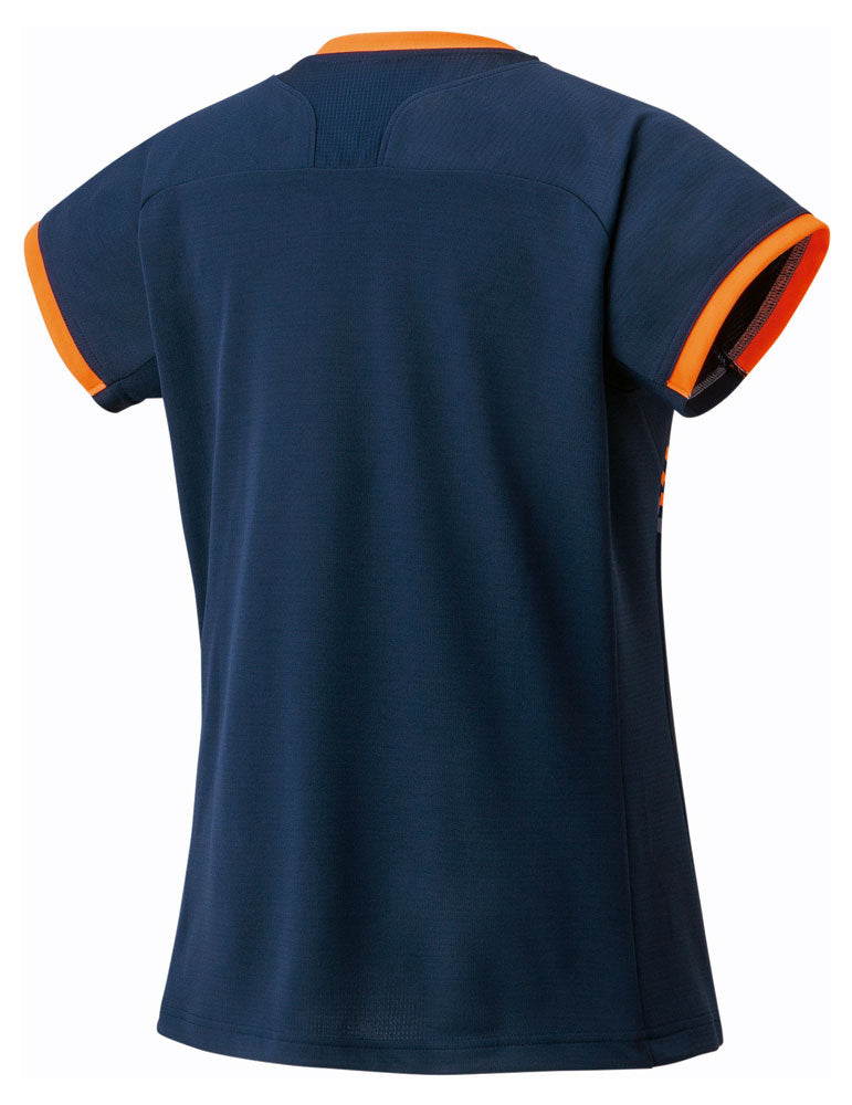 ウィメンズゲームシャツ レディース バドミントン 半袖シャツ トップス