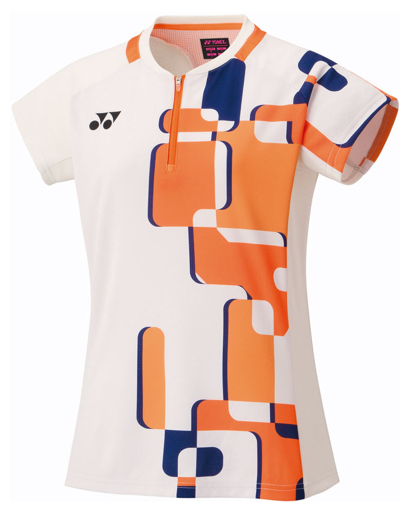 ウィメンズゲームシャツ レディース バドミントン 半袖シャツ トップス