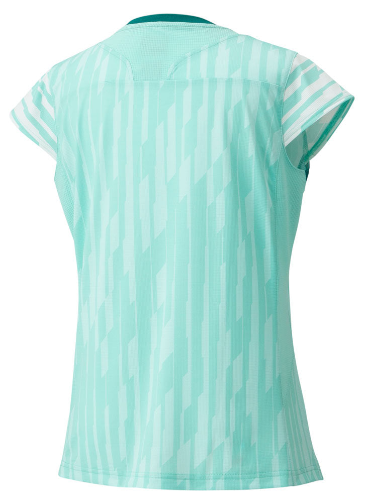 ウィメンズゲームシャツ レディース バドミントン 半袖シャツ トップス