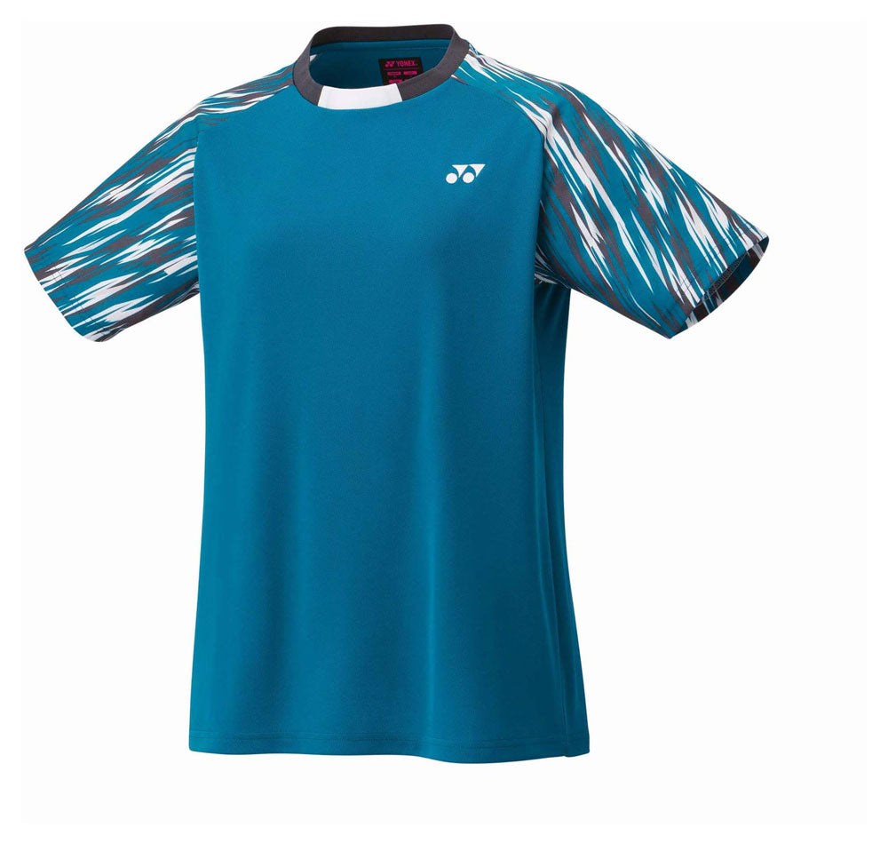 ウィメンズゲームシャツ レディース バドミントン 半袖シャツ トップス