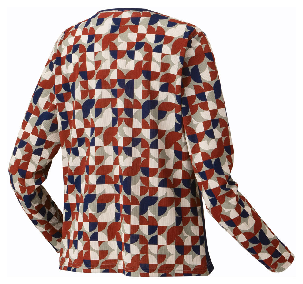 ウィメンズゲームシャツ(ロングスリーブ) レディース テニス 長袖シャツ トップス