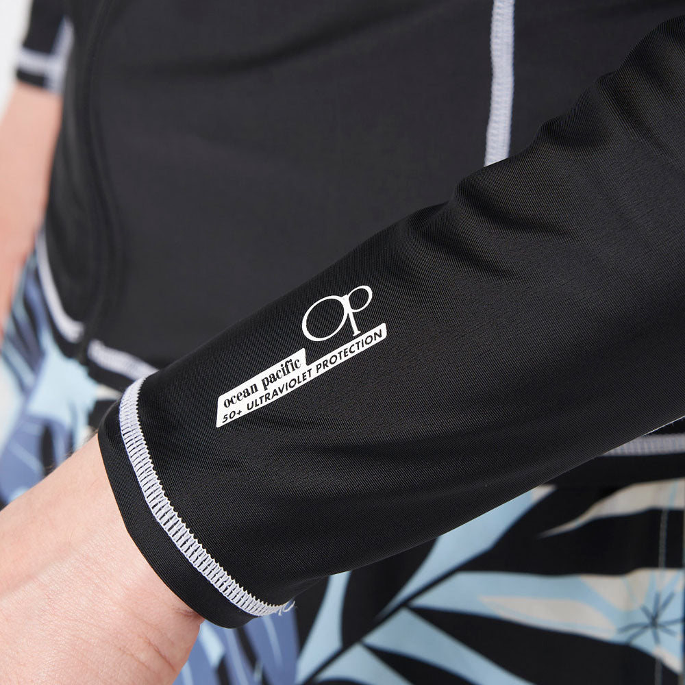 メンズ 長袖 フルジップ ラッシュガード ロングスリーブ アクアシャツ サーフィン プール