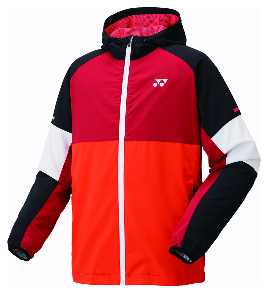 ユニ裏地付ウォームアップパーカー