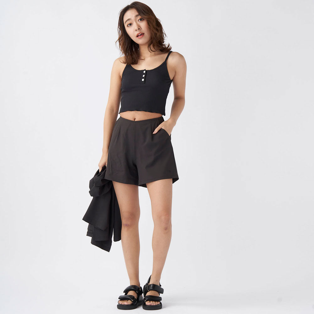 Women's T-shirt, shorts and swimsuit 4-piece set