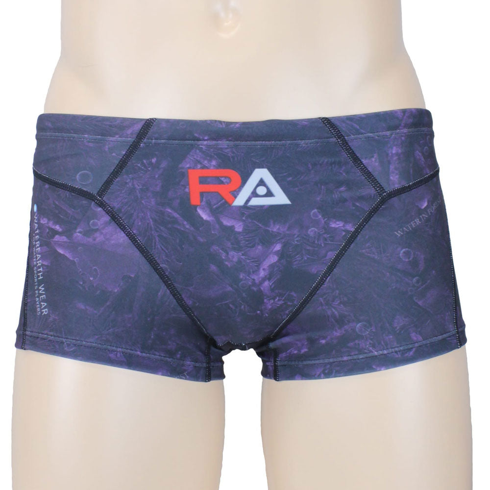 WATER IN FOREST メンズ ボクサー 競泳トレーニング水着 水泳 スイムパンツ