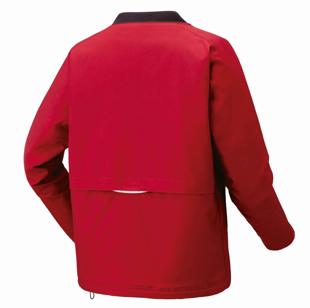 ユニ中綿Vブレーカー ユニセックス テニス ブレーカーシャツ アウター 中綿入り