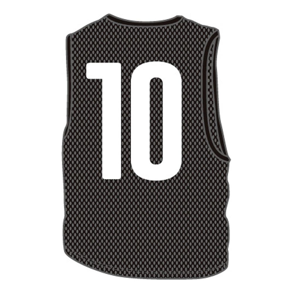 Bib set (10 pieces) Soccer practice equipment Bib number