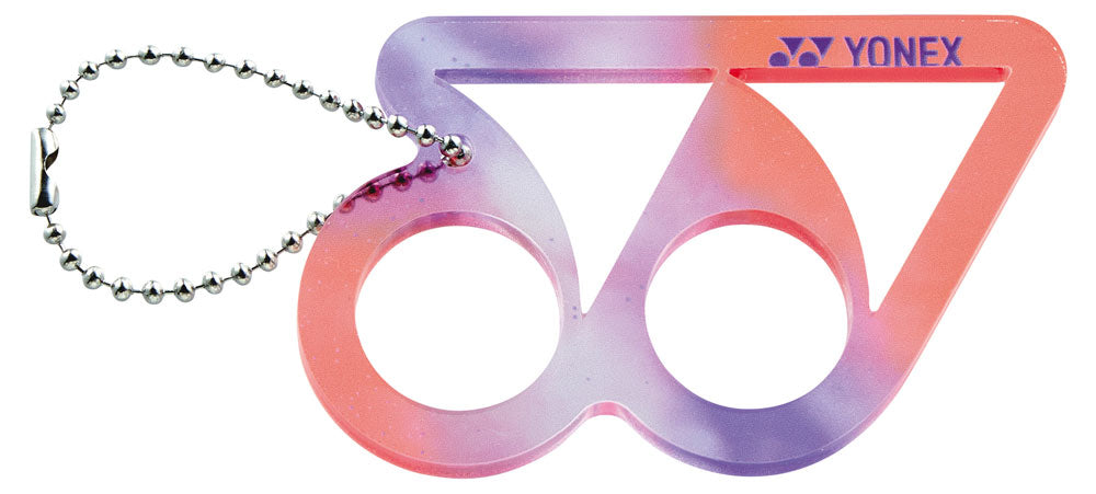 ロゴキーホルダー キーリング テニス バドミントン