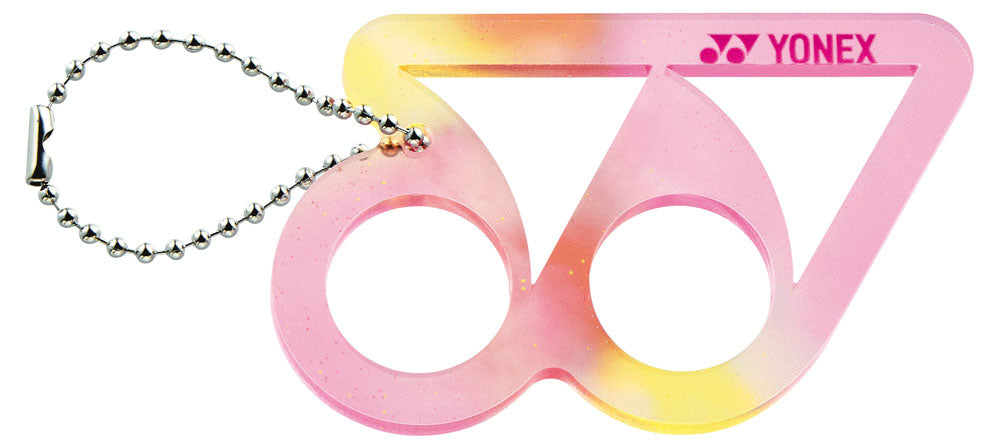 ロゴキーホルダー キーリング テニス バドミントン