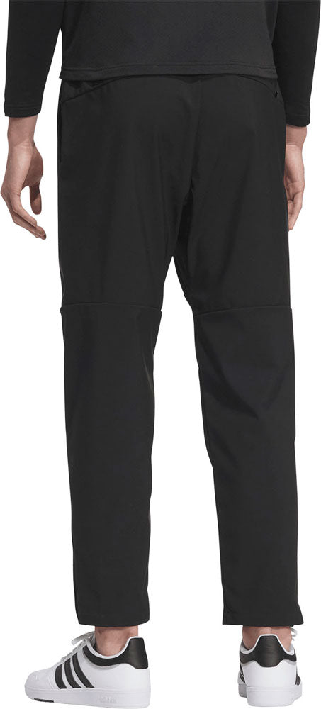 フリースウーブン アンクル丈 オープンヘム パンツ