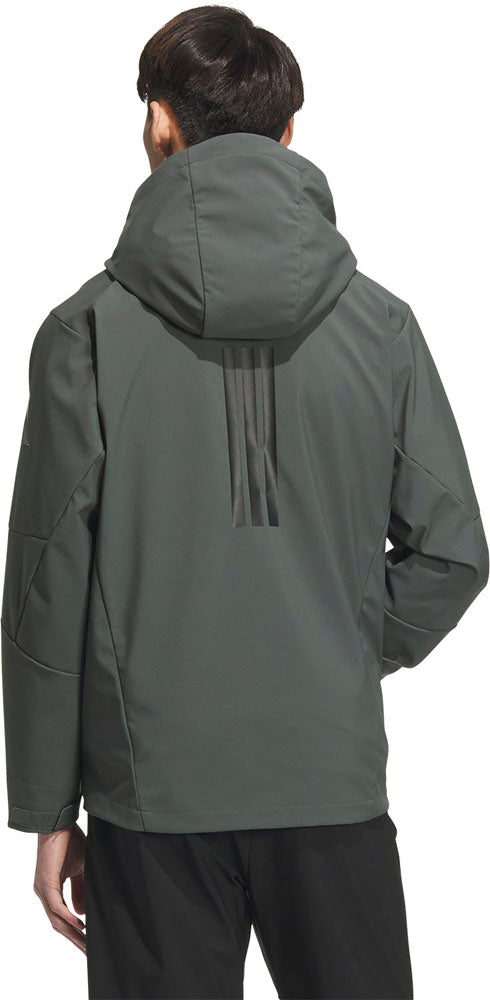 プレミアム スポーツ 圧着加工フリースウーブン フードジャケット