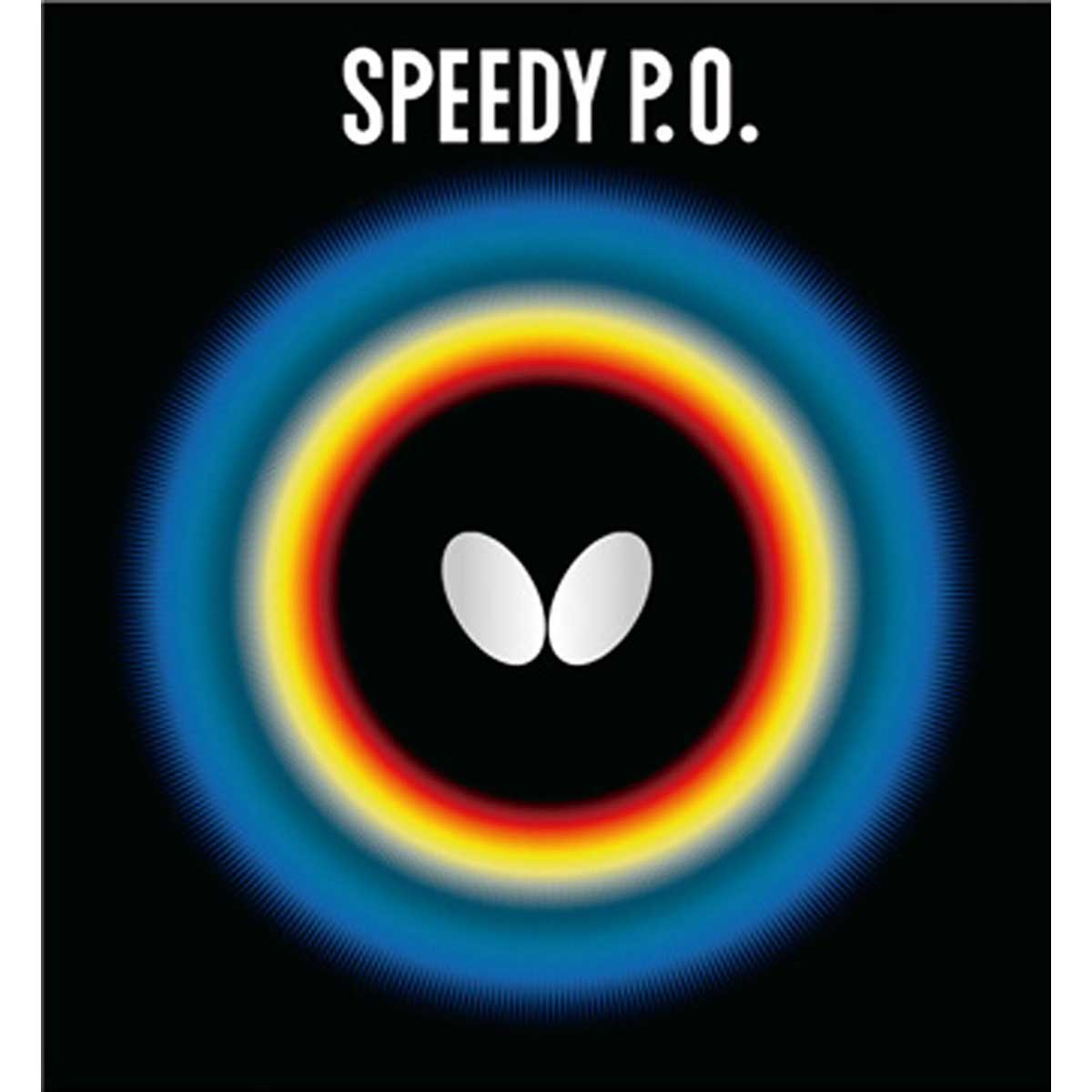 卓球ラバー スピーディーP.O. 卓球 ラバー 表ソフト 高弾性 スピード