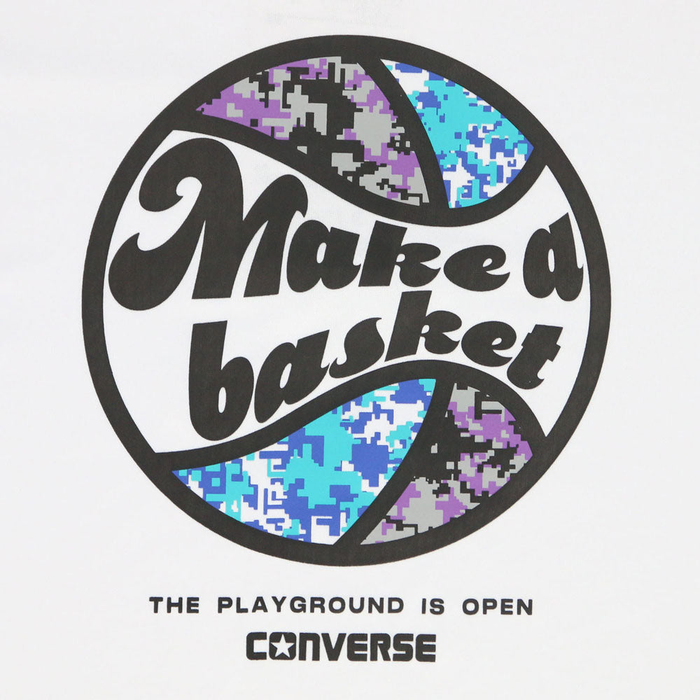 プリントロングスリーブシャツ メンズ 長袖Tシャツ ロンT バスケットボール