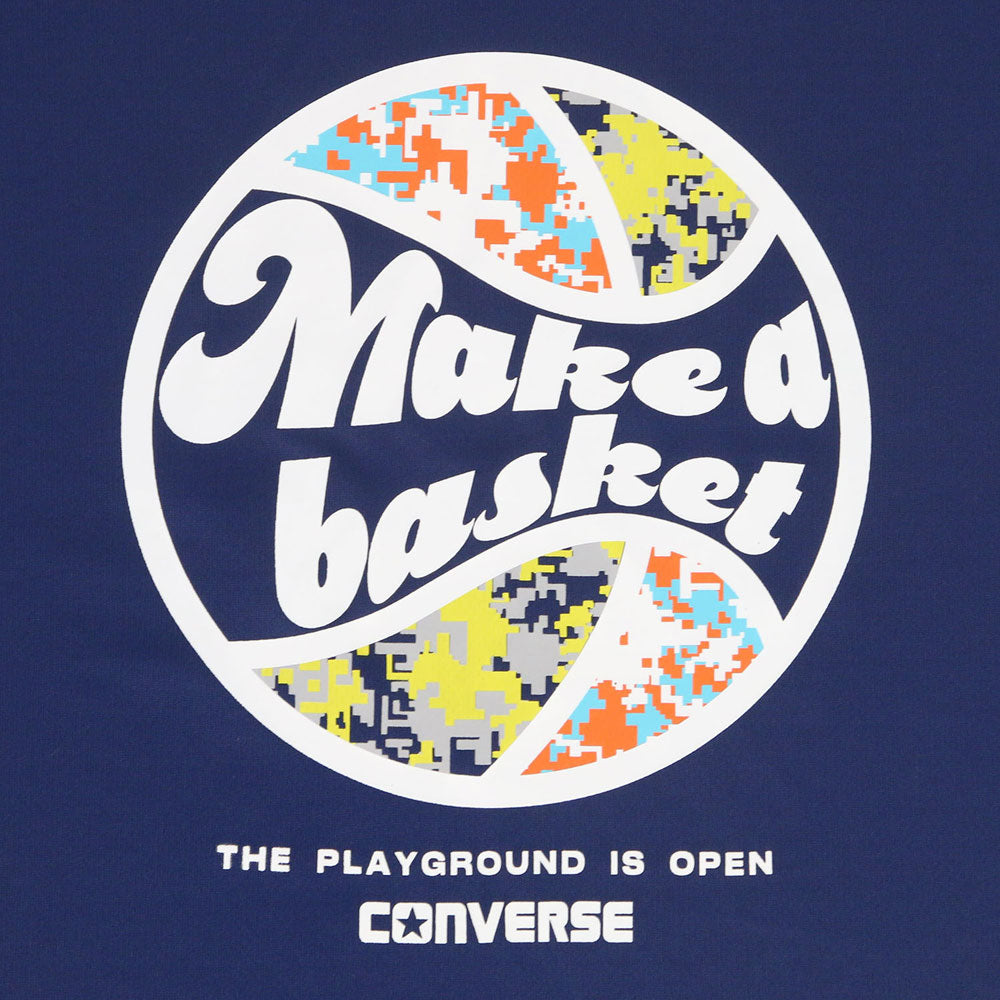 プリントロングスリーブシャツ メンズ 長袖Tシャツ ロンT バスケットボール