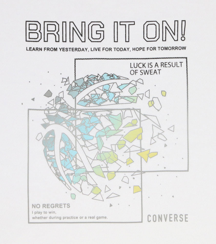 プリントロングスリーブシャツ メンズ 長袖Tシャツ ロンT バスケットボール