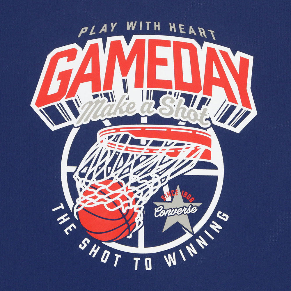 Jr.プリントTシャツ ジュニア 半袖Tシャツ バスケットボール