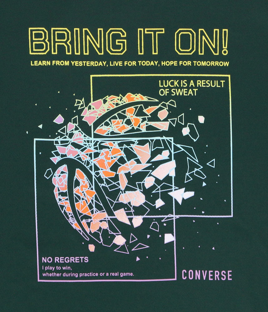 Jr.プリントロングスリーブ ジュニア 長袖Tシャツ ロンT バスケットボール