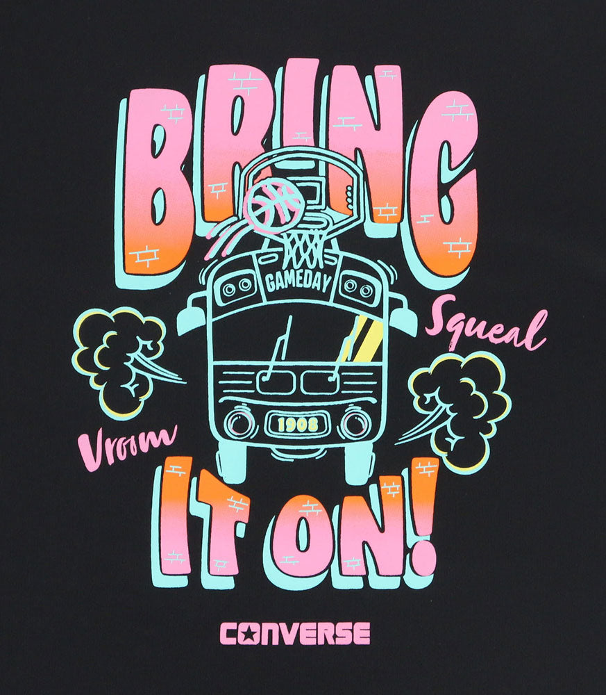 Jr.プリントロングスリーブ ジュニア 長袖Tシャツ ロンT バスケットボール