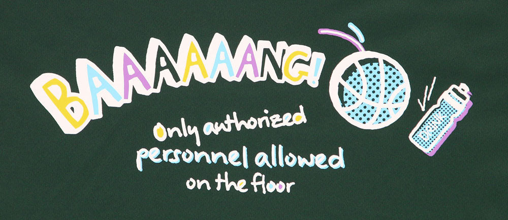 Jr.プリントロングスリーブ ジュニア 長袖Tシャツ ロンT バスケットボール