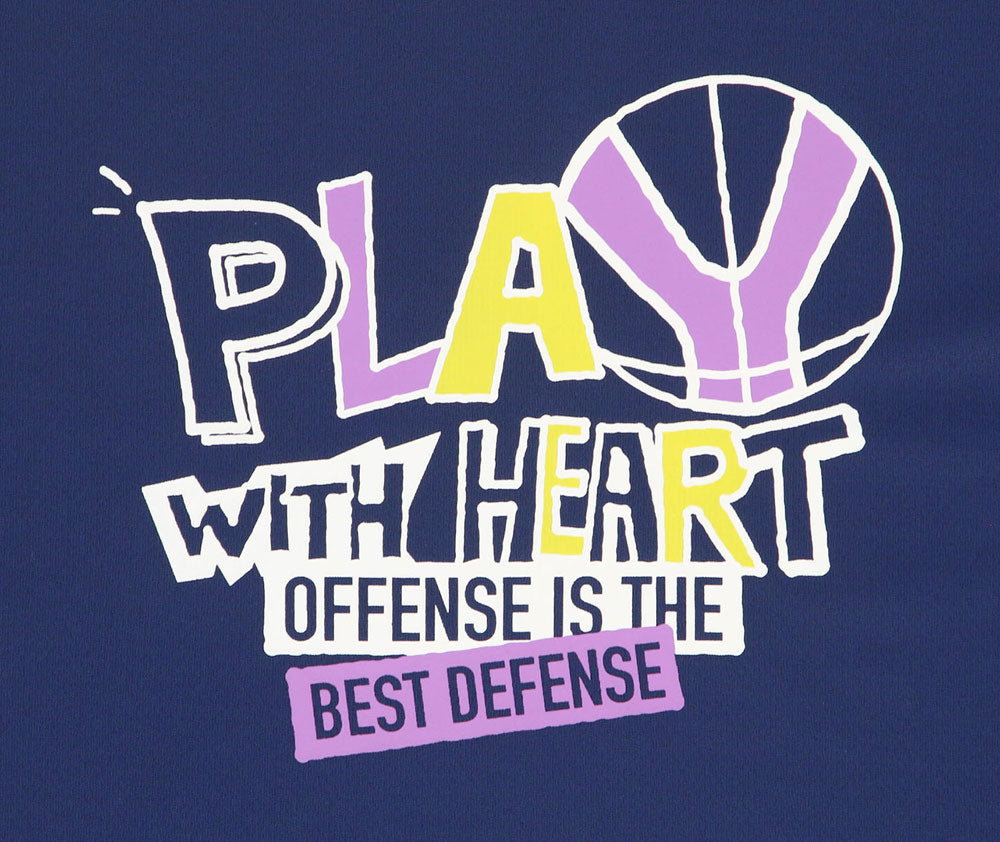 Jr.プリントロングスリーブ ジュニア 長袖Tシャツ ロンT バスケットボール