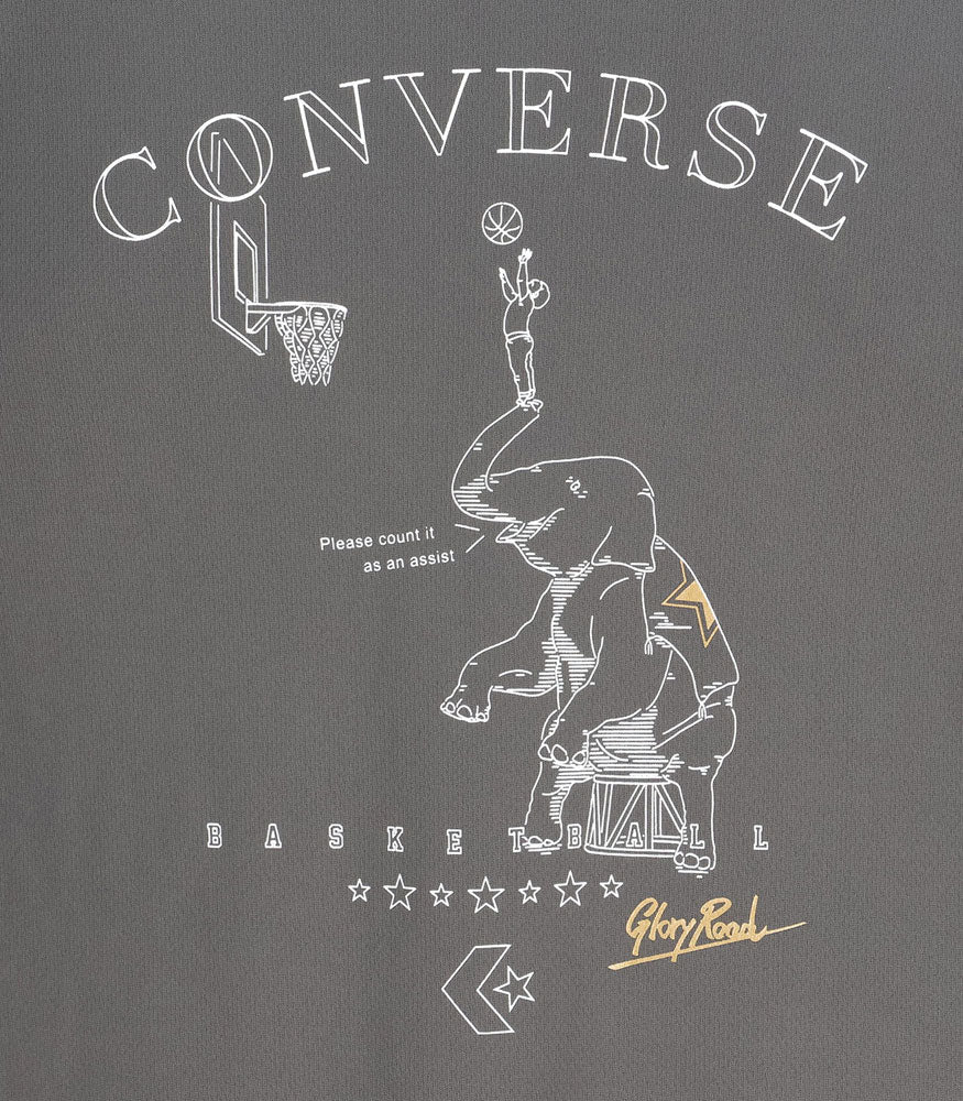 ゴールドシリーズ プリントロングスリーブシャツ メンズ 長袖Tシャツ ロンT バスケット