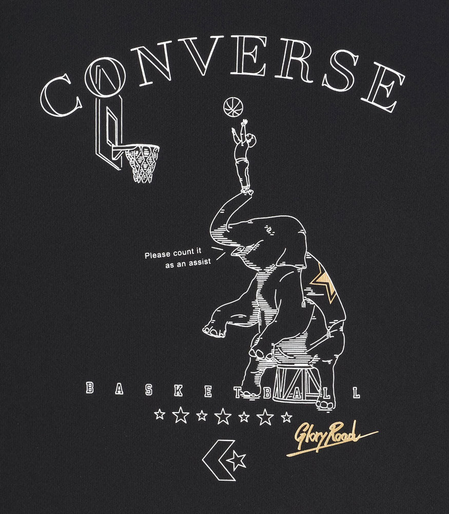 ゴールドシリーズ プリントロングスリーブシャツ メンズ 長袖Tシャツ ロンT バスケット