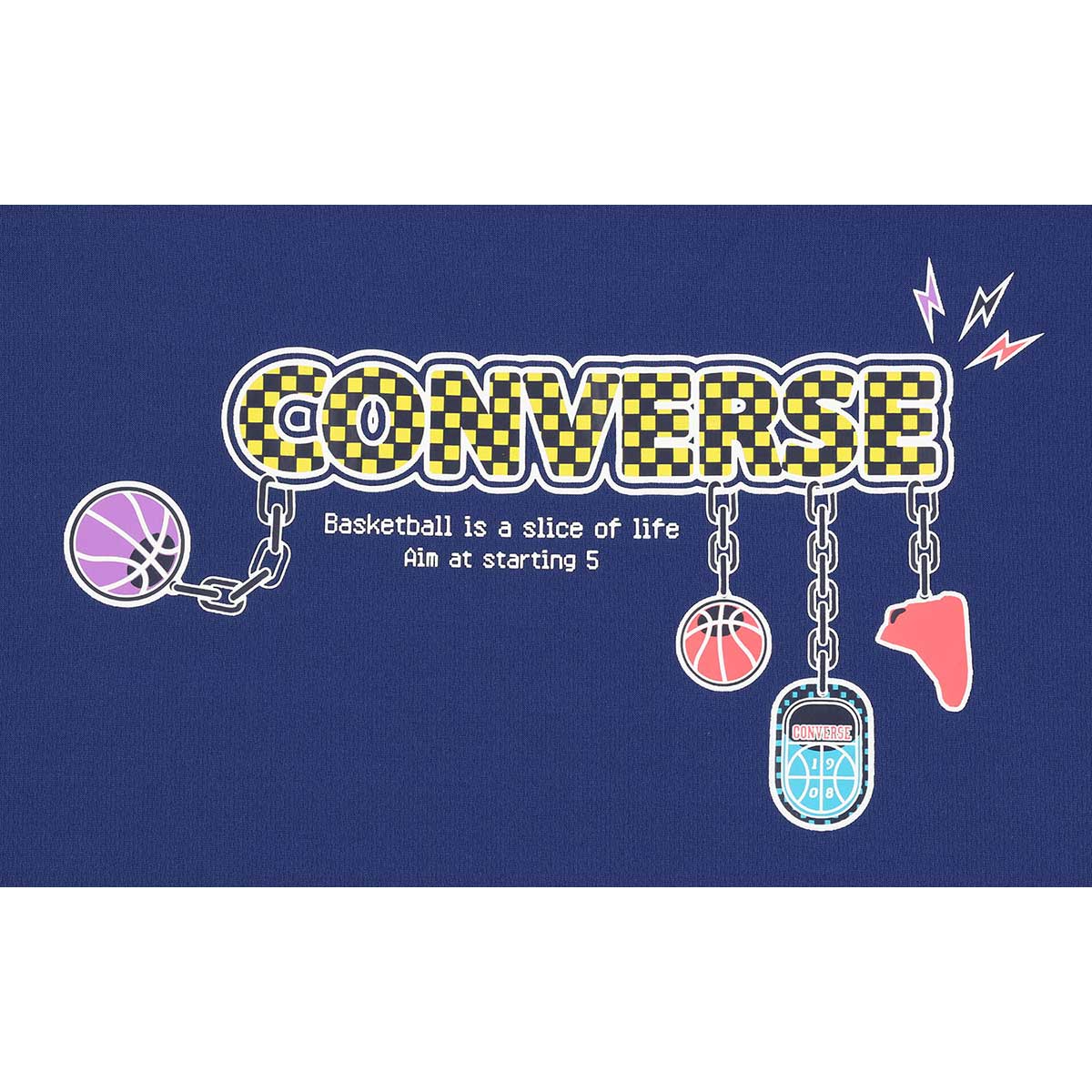 ジュニア バスケットボールTシャツ Jr.プリントTシャツ