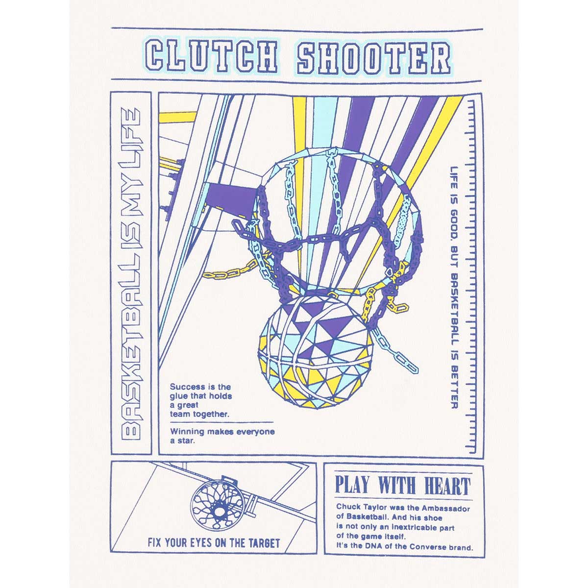 ジュニア バスケットボールTシャツ Jr.プリントTシャツ